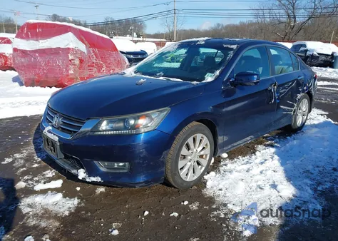 2013 Honda Accord Ex из США, поврежденный, VIN 1HGCR2F72DA168906